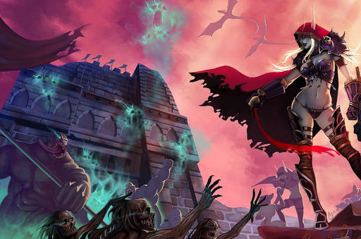 World of Warcraft - История Сильваны Ветрокрылой в мире World of Warcraft World of Warcraft - История Сильваны Ветрокрылой в мире World of Warcraft